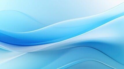Poster - Light blue gradient abstract banner background 