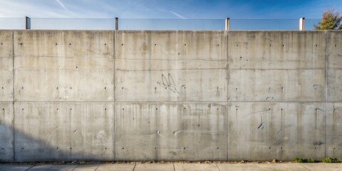 Poster - Handwritten inscription on newly built cement wall, building, construction, handwriting, message, new, structure, architecture