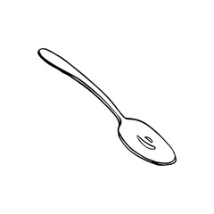 Big Spoon - Hand Drawn Doodle