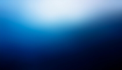 Poster - Smooth gradient background with blue, white and black hues blending seamlessly.