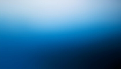 Poster - Smooth gradient background with blue, white and black hues blending seamlessly.