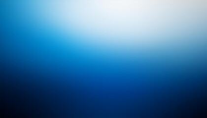 Poster - Smooth gradient background with blue, white and black hues blending seamlessly.