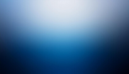 Poster - Smooth gradient background with blue, white and black hues blending seamlessly.