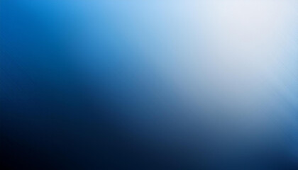 Aufkleber - Smooth gradient background with blue, white and black hues blending seamlessly.