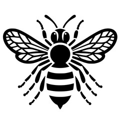 Wall Mural - bee logo for your design