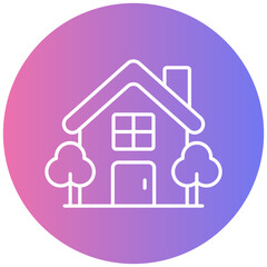 Wall Mural - House
