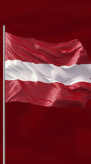 Poster - the flag of the Republic of Austria. National Day of the Republic of Austria,