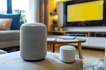 Aufkleber - Smart home automation, AI generated