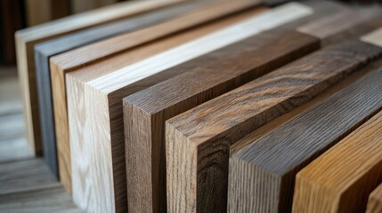 Wood Samples - Variety of Finishes and Colors