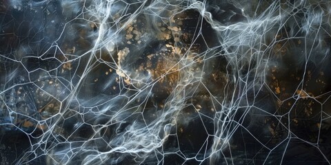 Arachnid Silk Web