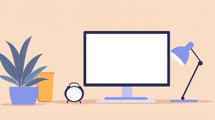 SEO content, optimized web copy, flat design illustration