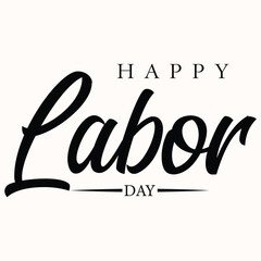 Wall Mural - Happy Labor day new and modern design