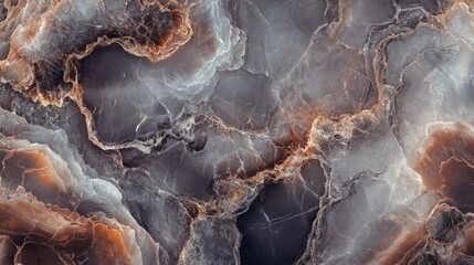 Poster - Abstract Marble Texture with Swirling Patterns