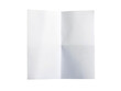 © kanoktuch - Folded Paper With Soft Creases, featuring gentle fold lines, ideal for minimalist designs or background elements. Isolated on transparent background, png.