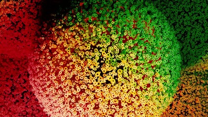 Poster - A Colorful Abstract Texture Featuring Vibrant Patterns That Captivate the Eye and Mind. Design