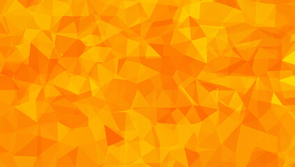 Wall Mural - Abstract Orange Polygonal Geometric Background