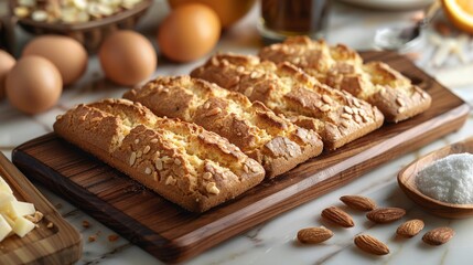 Wall Mural - freshly baked Cantucci