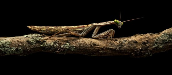 Praying Mantis on a Branch