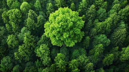 Forest scene with prominent ESG letters, highlighting environmental sustainability, social impact, and corporate governance, green economy 