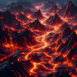 © CH & Studio - Lava fire at night