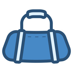 Wall Mural - holdall fitness bag icon