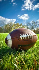 Wall Mural - american football conceptual image banner design.