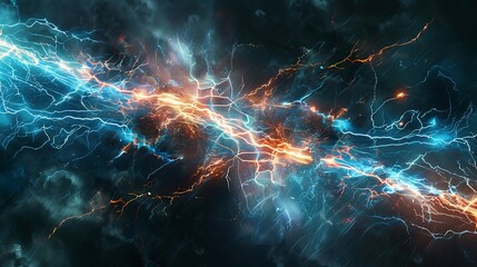 Wall Mural - electric storm