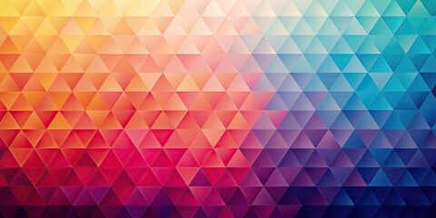 Canvas Print - Abstract polygon triangle pattern gradient background, abstract, blue, black, polygon, triangle, pattern, gradient, render