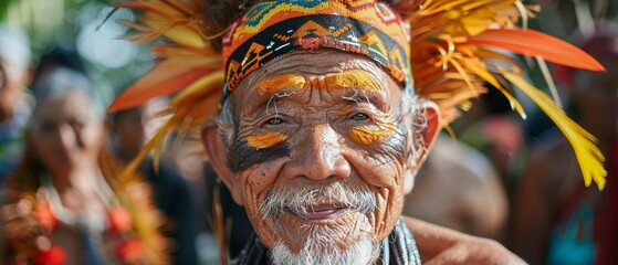 A senior teaching traditional dance classes, preserving cultural heritage and staying active