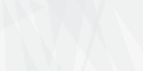 Fototapete - Abstract white and gray line background design. abstract white and grey on light silver background modern design. Low poly vector illustration. triangle pattern gradient background.	