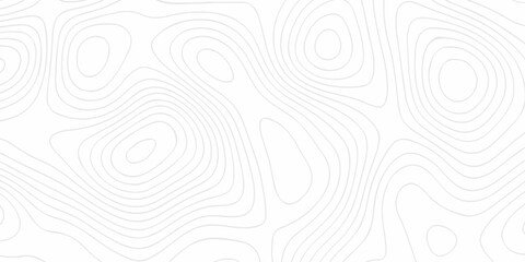 Poster - Abstract design seamless pattern with line topographic map. geographic mountain relief. retro topographic map. geographic contour map grid backdrop paper texture. terrain path isolated on background.	