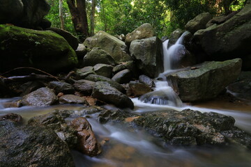 Chan Ta The Waterfall is a beautiful waterfall in Chonburi Province, Thailand.