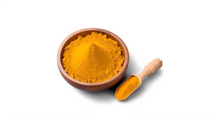 Wall Mural - turmeric (curcumin, Curcuma longa Linn) powder