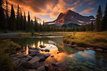 Poster - National parks scenery landscape wilderness mountain outdoors.