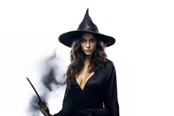 Witch portrait costume fashion.