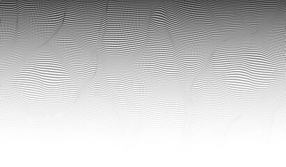 Wall Mural - Vector abstract halftone fading dots  background. Vibrant abstract background. 