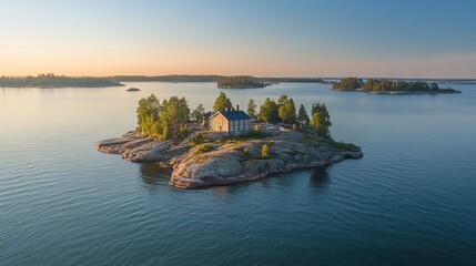 Wall Mural - Helsinki islands, Finland