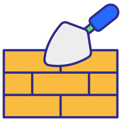 Wall Mural - Trowel Brick