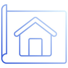 Wall Mural - Home Layout