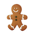 © Ahmad - gingerbread man isolated on white