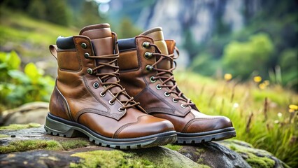 Sticker - Nomad: Durable Leather Boots for Long-Distance Travel  Generative AI