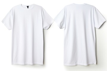 Wall Mural - T-shirt sleeve white white background.