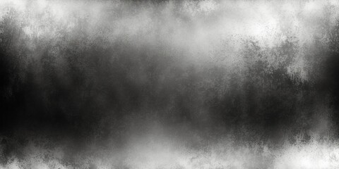 Wall Mural - black to white color gradient grungy metallic backgrou background