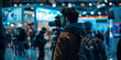© Aigo labs - Photographer capturing a moment in a crowded event.