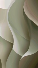 Poster - Abstract background wallpaper, smooth curves, light beige, subtle gradients, curved paper in the minimalist style, poster