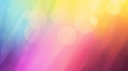 Poster - Abstract background wallpaper, blur pride rainbow color background, simple minimal. different colors of the spectrum, suitable for device wallpaper