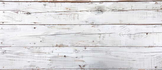 Aufkleber - Natural white wood texture on plank background ideal for copy space image