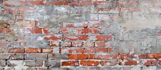 Poster - Free brick wall texture included for background with ample copy space image ideal for product or advertising design