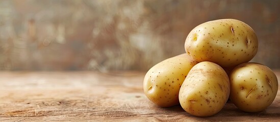 Poster - Potato with copy space image