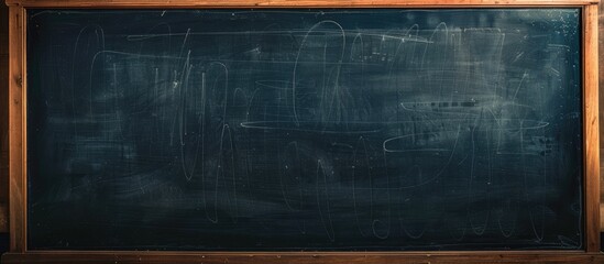 Poster - A picture of a blackboard with available copy space image for your personal touches
